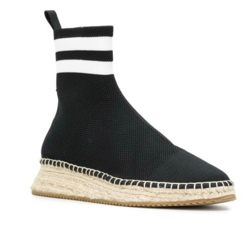 Alexander Wang Dylan High Ankle Sock Espadrille 39